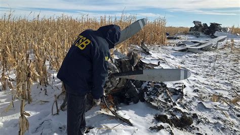 plane hits north dakota