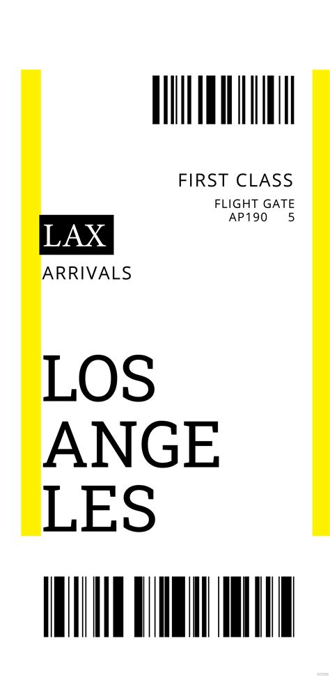 Plane Ticket Phone Case Printable