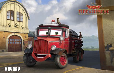 planes fire and rescue mayday