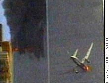 planes hit twin towers time