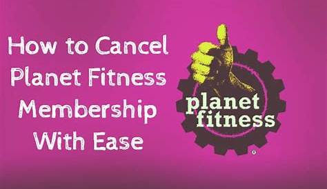 Planet Fitness Membership Cancellation Online Fee Retro