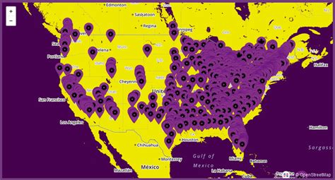 planet fitness locations map usa