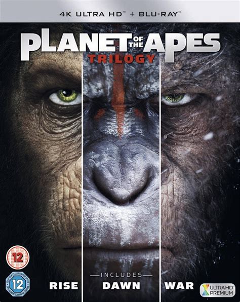 planet of the apes trilogy 4k
