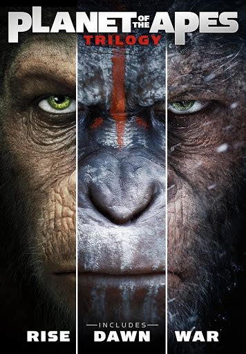 planet of the apes trilogy streaming