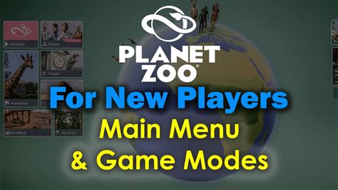Planet Zoo Modes Explained