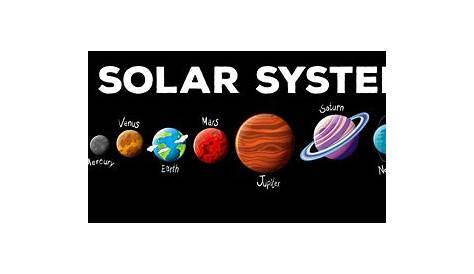 Solar system 371885 Vector Art at Vecteezy