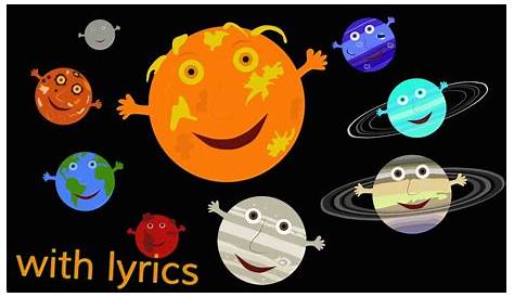 Planets Of The Solar System Song Lyrics CMS Supernovas