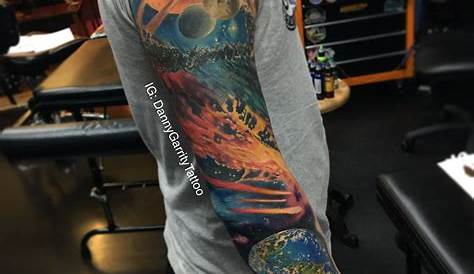 Planets Tattoo Sleeve Outer Space Best Ideas Gallery