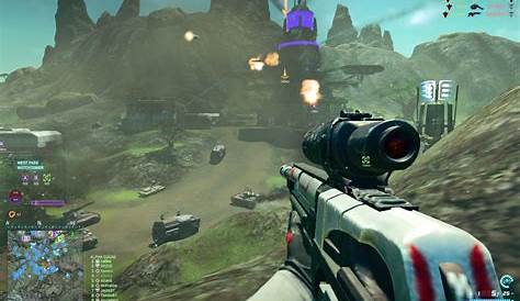 Planetside 2 Gameplay Online Light Assault Overview (live