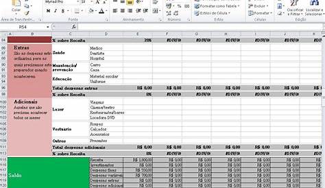 Planilha de Controle Financeiro Completo em Excel - Planilhas Prontas