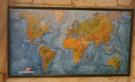 Planisphère mappemonde 1jour1col