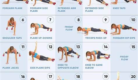 Best Plank Challenge Chart Print Out Get Your Calendar