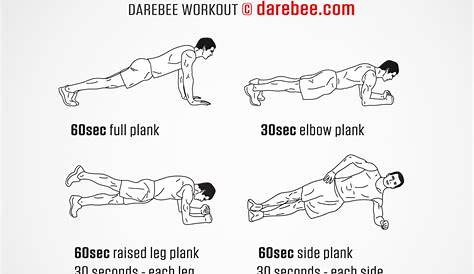 5 Minute Plank Workout Plank workout, 5 min workout, 5