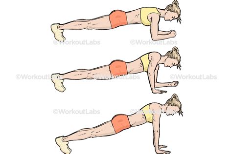 Plank To Push Up