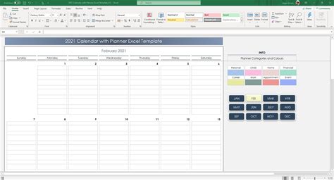 planner 2023 excel