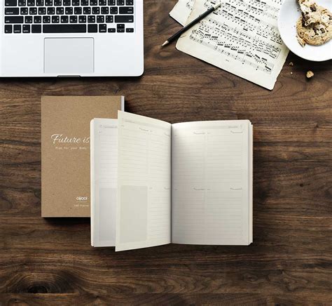 Planner And Notebook Combination