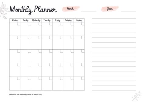 Planner And Notes