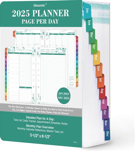 Planner Diary Refill Pages