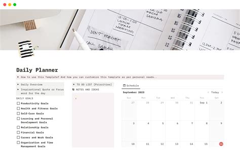 Planner Digital Notion