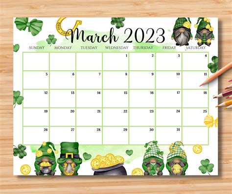 Planner Ideas For March