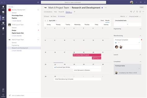 planner in microsoft teams verwenden