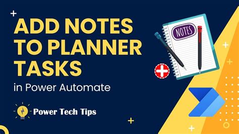 Planner Notes Power Automate