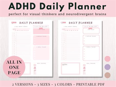 Planners For Adhd Students
