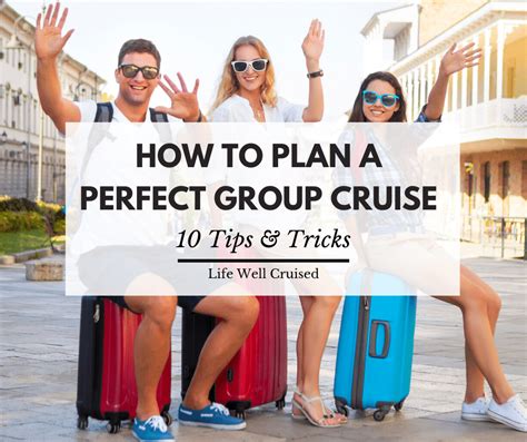 planning a cruise for a large group