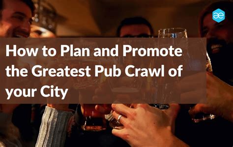 planning pub crawl