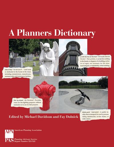 Planning To Dictionary