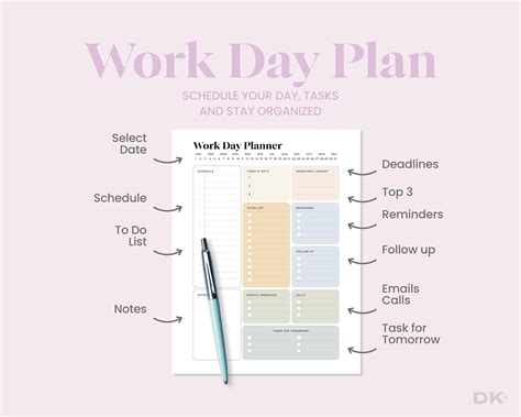 Planning Your Day At Work