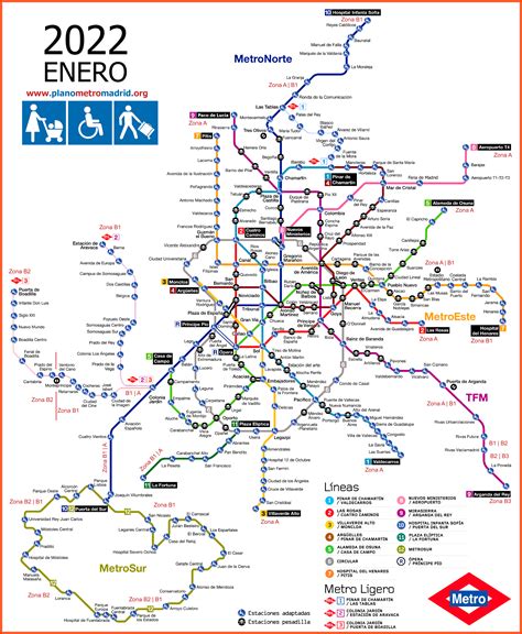 plano de metro de madrid 2022 pdf