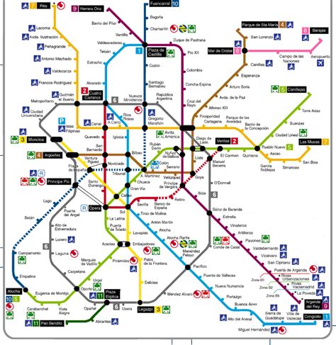 plano del metro de madrid pdf