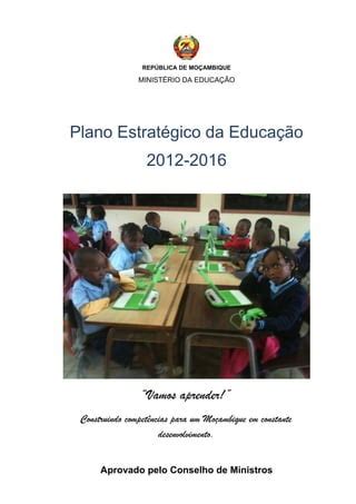 plano estrategico da educacao em mocambique