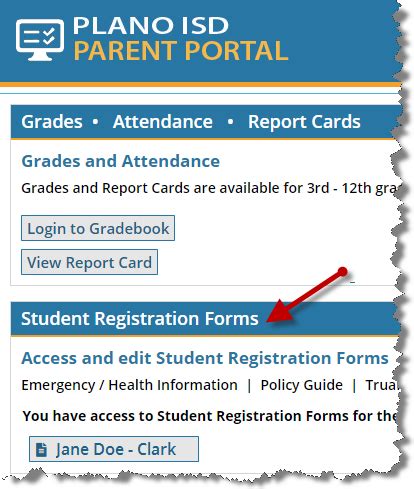 plano isd parent portal registration