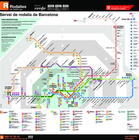 plano zonas rodalies renfe barcelona