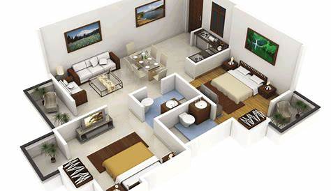 Planos De Casas 2 Dormitorios Modernas