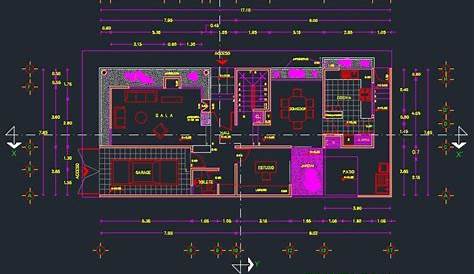 Plano Arquitectonico DWG Block for AutoCAD • Designs CAD