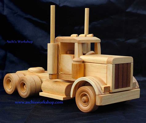  2219 Planes de camiones de juguetes de madera Planes de madera de