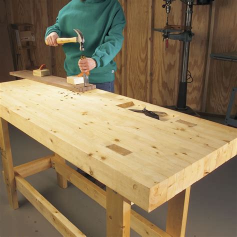 European maker's workbench Woodworking bench plans
