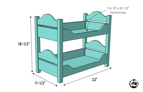 Plans For Doll Bunk Bed