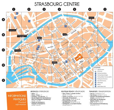 Strasbourg Carte et Image Satellite