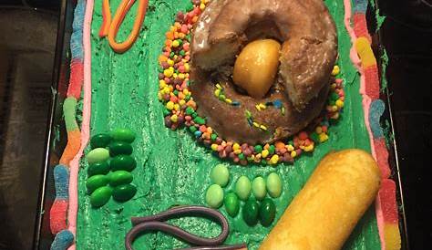 Plant cell cake Cake by Agnieszka school projects