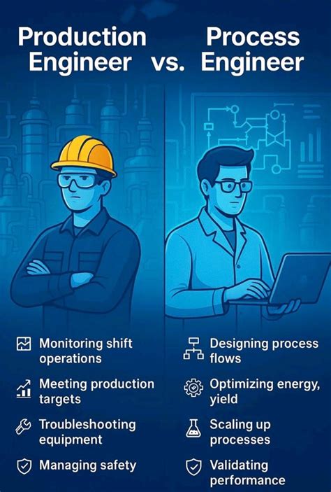 Plant Engineer Vs Process Engineer