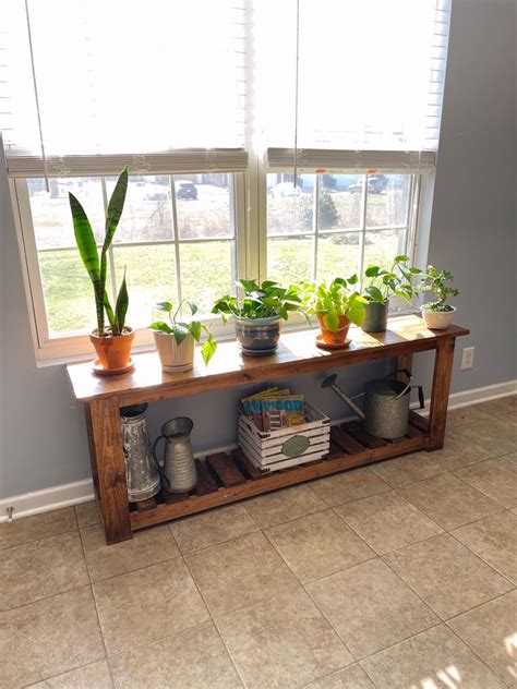 Plant Shelf Below Window