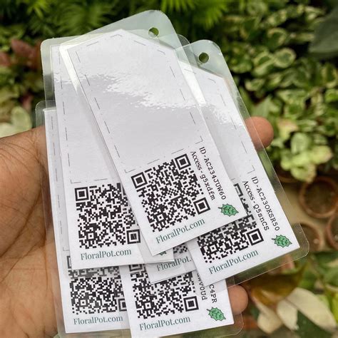 Plant Tags With Qr Code