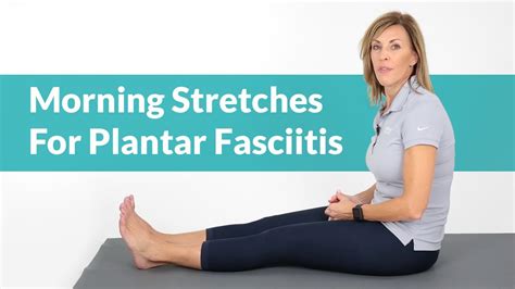plantar fasciitis stretches in bed