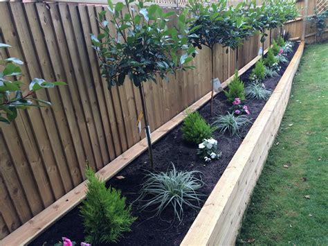 Planter Boxes Along Fences