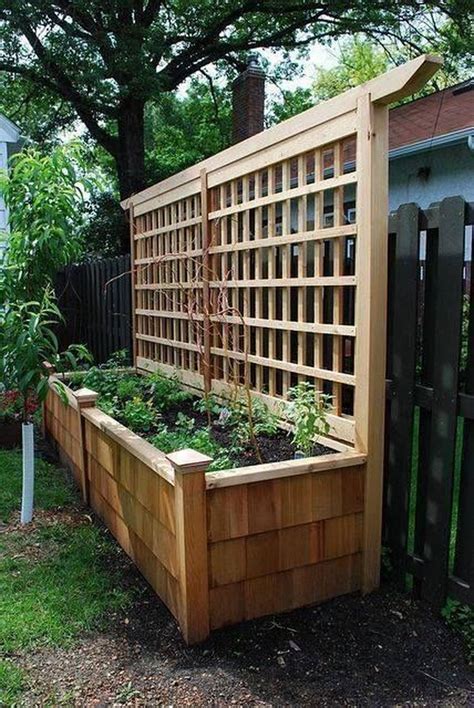 Planter Boxes Attached To Fence