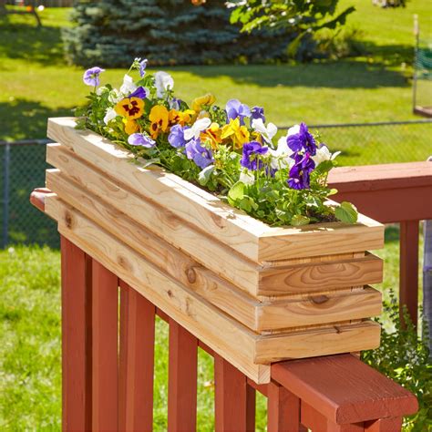 Planter Deck Rail Boxes